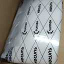 SUNROX DryFast Foam Outdoor Patio Chair Cushions with DryMesh Drainage, All-Weather FadeShield Water Resistant Patio Furniture Cushions 24"x22"x4", 2 Pack Cream