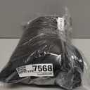 YFFUSHI Men's 3 Piece Suit Slim Fit Jacquard Tuxedo 1 Button Shawl Collar Blazer Vest & Pants for Wedding Formal Prom (XX-Large, Black)