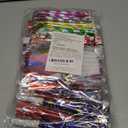 Fancy Land 50 Pack Happy New Year Noise Makers Horns Tassel Squawkers 2026 Colorful Party Noisemaker Set Adults Kids Party NYE Party Favor Supplies Gold Black Silver