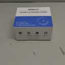 Rechargeable Ultrasonic Retainer Cleaner Machine | 50kHz 1.9 inch Ultra-Thin Portable | Night Guard Aligners Jewelry |6pcs Cleaner Tablets Included | Quick & Deep Clean Modes | Oral Dental Care (Light Blue)