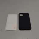 Miracase Designed for iPhone 11 Phone Case, with Screen Protector, Liquid Silicone Gel Rubber Full Body Drop Protection Shockproof Cover Phone Case for iPhone 11 6.1 inch, Black