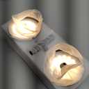 KDG 2 Pack Cordless Table Lamp, Portable LED Desk Lamps, 5000mAh Battery Operated, 3 Color Stepless Dimming Up, for Restaurant, Bedroom, Outdoor Camping, Coffee Shop, Night Light, Rechargeable (Black)