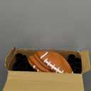 Football Toss Game Set, Includes 4 Soft Footballs - Outdoor Lawn Games for Kids, Family Parties