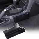 PIUGILH Gear Shift Side Storage Box Tray Compatible with Corvette C6 2005-2013 Inner Accessories, ABS Interior Car Center Console Gear Shift Storage Box Tray Trim