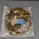 Cheerland Gold Tinsel Chandelier Mothers Day Party Decor 2 Tier Haning Fringed Circle Star Garland for Graduation Birthday Anniversary Bridal Shower Wedding Ceiling Best Mom Day Decorations Supplies