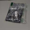 JELLYMON Sparkling Decorative Pillow Covers Set of 2, Silver Glitter Throw Pillows Cover 12 x 20 Inch for Living Room Bed Sofa Couch, Morden Home Luxury Decor(12x20in,Silver Black)