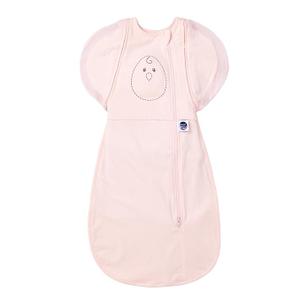Nested Bean Air 6-in-1 Adaptable Baby Sleep Sack - Unweighted - Comfort & Safety for Natural Sleep, Preferred Arm Position Reduces Startle Reflex, Better for Baby, NB (7-13lbs) Soft Pink