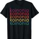 Vintage Koinonia Christian T-Shirt XL