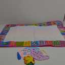 Water Doodle Mat - Kids Painting Writing Doodle Toy Board - Color Doodle Drawing Mat Bring Magic Pens Educational Toys for Age 3 4 5 6 7 8 9 10 11 12 Year Old Girls Boys Age Toddler Gift (Pink)