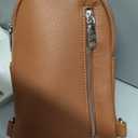 INICAT RFID Blocking Sling Bag, Anti Theft Crossbody Bag for Women, Travel Fanny Pack Style Purse, Vegan Leather