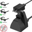 Charging Stand & Cable Compatible with Gen 2/1 Wayfarer Headliner Skyler Smart Glasses, Mini and Portable, USB-C Smart Glasses Charging Dock with 59" Charging Cable