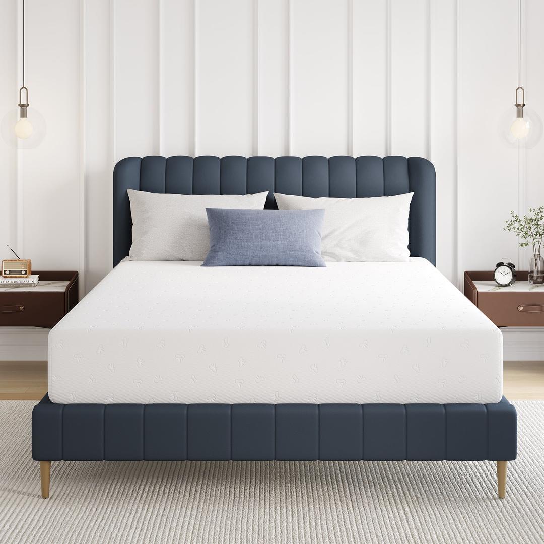 Avenco Snowflake Medium-Firm Memory Foam Mattress 14-inch/King