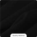 Fitable 8 Pack Round Tablecloths: Stain Resistant Wrinkle Free Circle Table Clothes, Washable Reusable Polyester Table Covers for Wedding Party Birthday Banquet Reception(Black, 120 Inch)