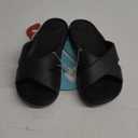 EVERYWEAR ARA CROSS SLIDE BLACK 8