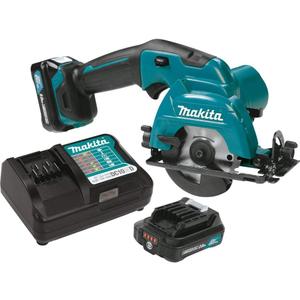 Makita SH02R1 12V max CXT® Lithium-Ion Cordless 3-3/8" Circular Saw Kit (2.0Ah)