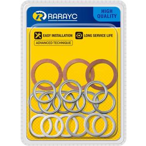 18 Pcs Transfer & Differential Service Gasket Kit Replacement for Toyota Almost Vehicles 9043024003 90430A0003 1215710010