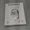 Momcozy Hooded Baby Towel, 2 Pack and Cotton Bath Towel with Hooded, Large 35 X 35 Inch, Baby Towel Set for Boy or Girl, Infant and Kid, Ink Wash Leaves