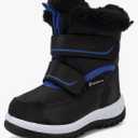 FANTURE Winter Snow Boots for Boy and Girl Outdoor with Fur Lined(Toddler/Little Kids) (25 cm/8 T)