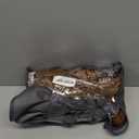 RYNGHIPY Faux Rabbit Fur Throw Blanket Ruched Plush Fuzzy Blanket for Couch Bed Sofa Heavy Warm Comfy Throws for Living Room Bedroom Machine Washable (Solid Brown, 51''x63'')