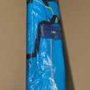 EVER ADVANCED 4 Person Blackout Camping Tent, 60s Easy Setup Instant Cabin Tent for Family, 4000mm Water-Resistant & UV Protection Light-Blocking Tent with Rainfly for Outdoor Travel, 8' x 7' x 59" (Blue)