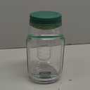 Original Salad Mason Jar Style Side-Open Container  Leak-proof, with separate dressing cup! Vertically Layered Food Storage, Perfect for meal prep at home, office, outdoor & travel