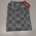  Unionbay Men's Bradley Short Sleeve Gauze Button Down Shirt, Snow Pine, Size XL