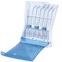 Waterpik Water Flosser 6 Count Replacement Tips With Case, Convenient, Hygienic and Sturdy for Easy Storage and Travel, Includes Precision, Orthodontic, Plaque Seeker Refill Heads Nozzles