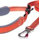 Ready-Go Leash Adjustable Dog Leash with Convertible Length Hardware, Padded Handle & Recycled Nylon Webbing for Everyday Walks, Training & Hands-Free Carry (Canyon)