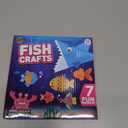 Arts and Craft Kit for Toddlers Ages 3, 4, 5 Years - Create 7 Fun Fish Characters