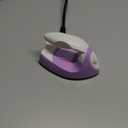 Honoson Mini Craft Iron Mini Heat Press Small Portable Tiny Iron with Charging Base Accessories for Fuse Beads Patch DIY Shoes T-Shirts Heat Transfer Vinyl Projects(Light Purple)