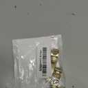 FitTurn Bands Compatible with Fitbit inspire 3 Metal Stainless Steel Watch Band Replacement Classic Durable Solid Link Accessory Buckle Metal Strap Wrist Band for inspire 3 Fitness Wellness Tracker (Champagne)