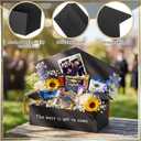 Sabary 12 Pcs Graduation Season Flower Boxes, 2026 Graduation Cap-themed Flower Packaging Gift Boxes, Florists Bouquet Bags, Suitable for Grad Ceremony Party