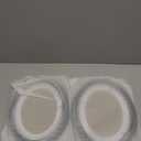 2PCS Oval Frame 8x10 Inch Picture, 8 by 10 Black Photo for Wall With Mounting Screws and Hooks, Vintage Oval