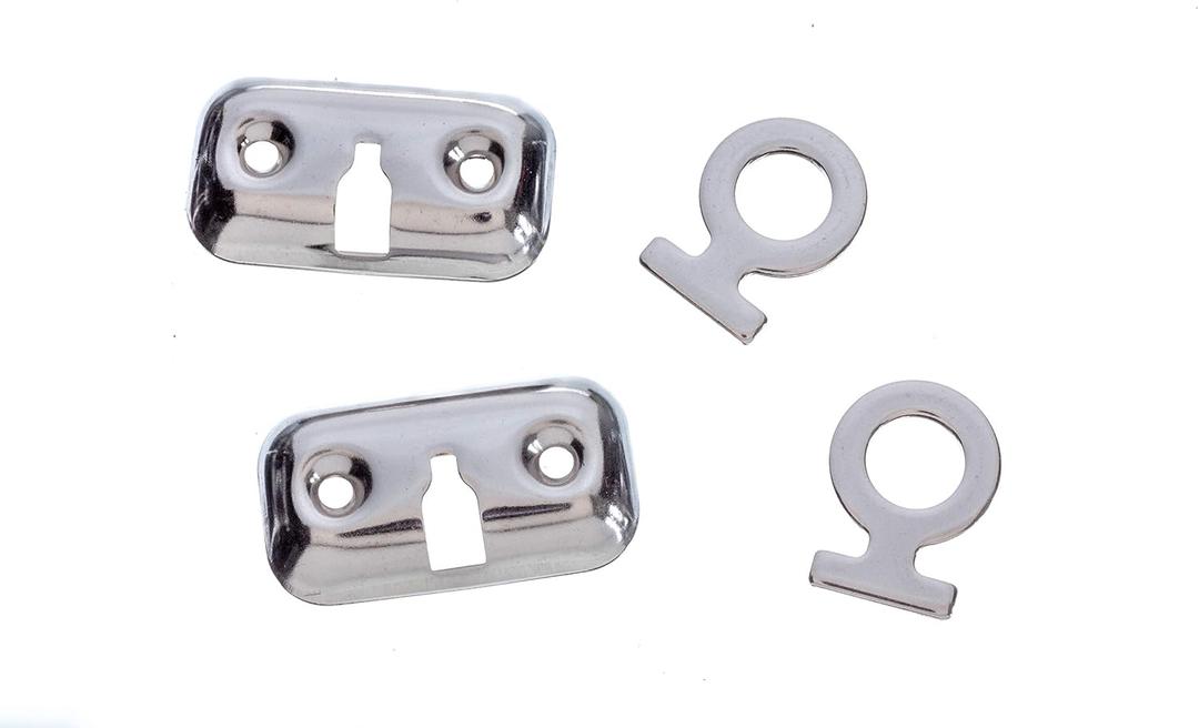Attwood 11575-3 Stainless Steel Boat Fender Lock Kit - Pair (One Size)
