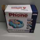 Baby Phone Toy,Baby Toy Phone Cartoon Baby Piano Music Light Toy Children Pretend Phone, Kids Cell Phone Girl with Light Parent-Child Interactive Toy Gift Game Boy Girl Early Education Gift Pink 18M+