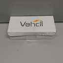 Crystal Cabinet Knobs, 8 Pack Gold Drawer Dresser Knobs, Single Hole Vintage Dresser Pulls for Cupboard, Closet, Bathroom, Dresser, Drawers, Retro Round Flower Design (Brass)