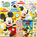 Mickey Mouse Coloring Books for Kids Ages 2-4 - Bundle with Mickey Activity Book with 200+ Stickers Plus Mickey Coloring Pages, More | Mickey Activity Book Toddler
