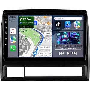 for Toyota Tacoma Radio Upgrade 2005-2015: Android 14 Car Stereo with Wireless CarPlay Android Auto - 9 Inch Touchscreen Head Unit with Bluetooth GPS Navigation 2+32G