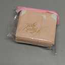 EQOREIIN Small Kraft Paper Gift Bags - 70 Pack Pink, 4.5x1.8x3.9 Inches, With Bow Ribbon - Perfect for Wedding, Birthday, Baby Shower