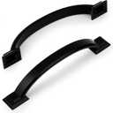 Probrico 30 Pack Cabinet Pulls 4 Inch Hole Center(102mm) Matte Black Cabinet Handles Drawer Pulls for Kitchen Cabinet Cupboard