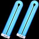BF190 Replacement Bulb Compatible with Flowtron BK-40D Bug Zapper, 10 Inch FUL32T8/BL U Type Replacement Light Bulb for 32W Outdoor Electronic Insect Mosquito Killer(2 Pack)