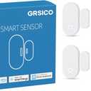 Zigbee Door Sensor 4 Pack, Mini Smart Door Sensor, Home Automation, Kid Safety, Compatible with SmartThings, Alexa, Home Assistant, Aeotec, Hubitat, Homey with Build-in Zigbee Hub, Hub Required