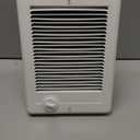 Electric Wall Heater CSC152TW Complete Unit wiht Adjustable Thermostat, Wall Mounted Electric Heater for Indoor Use, Fast Heating, 5120/3840 BTU, 240/208 Volt, 1500/1125 Watt, White