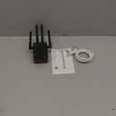 WiFi Extender Signal Booster for Whole Home - 9K Sq.Ft Coverage with4 Antennas | 70% Faster Internet Booster w/Ethernet Port, Easy Setup Wireless Repeater