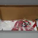 Christmas Card Holder Display with 24 Clips, Wooden Hanging Merry Christmas Sign, Holiday Card Display for Wall or Door Christmas Décor