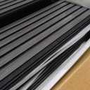 Art3d 12" x 24" Acoustic Wood Slat Wall Panel, 20pcs, 40 sq.ft, Grey Oak