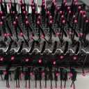 4-in-1 Hair Dryer Brush - Ionic Ceramic Titanium Brush Blow Dryer Hot Air Styler for Frizz-Free Blowouts, Salon Volumizer & Straightener with ALCI Safety Plug, 3 Heat Settings Hot Air Styler