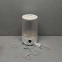 Homvana Humidifiers for Bedroom Home, 3.6 L Cool Mist Top-Fill 34H Super Long Time, Quiet 23dB, Baby Humidifier, Oil Diffuser for Large Room, House, Plant, Nursery, BPA FREE, Ultrasonic (Transparent)