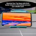 iFLEX Buddy Cell Phone and Tablet Stand Companion - Ideal for Air Travel, Work, and Home Use - Flexible Holder for All Mobile Devices - The Ultimate iPhone Cell Phone Stand Solution
