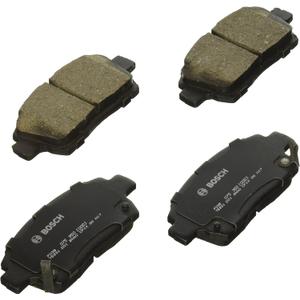 BOSCH BC990 QuietCast Premium Ceramic Disc Brake Pad Set - Compatible with Select Scion iQ, xA, xB; Toyota Echo, MR2 Spyder, Prius; FRONT
